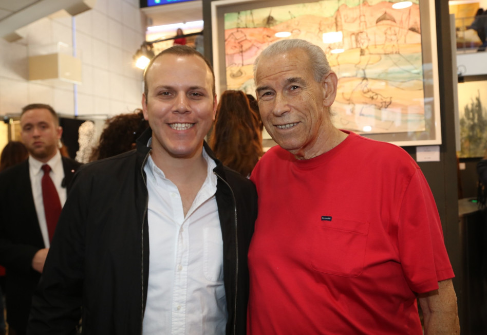 מושיק תאומים ואסף אזולאי (צילום: סיון פרג')