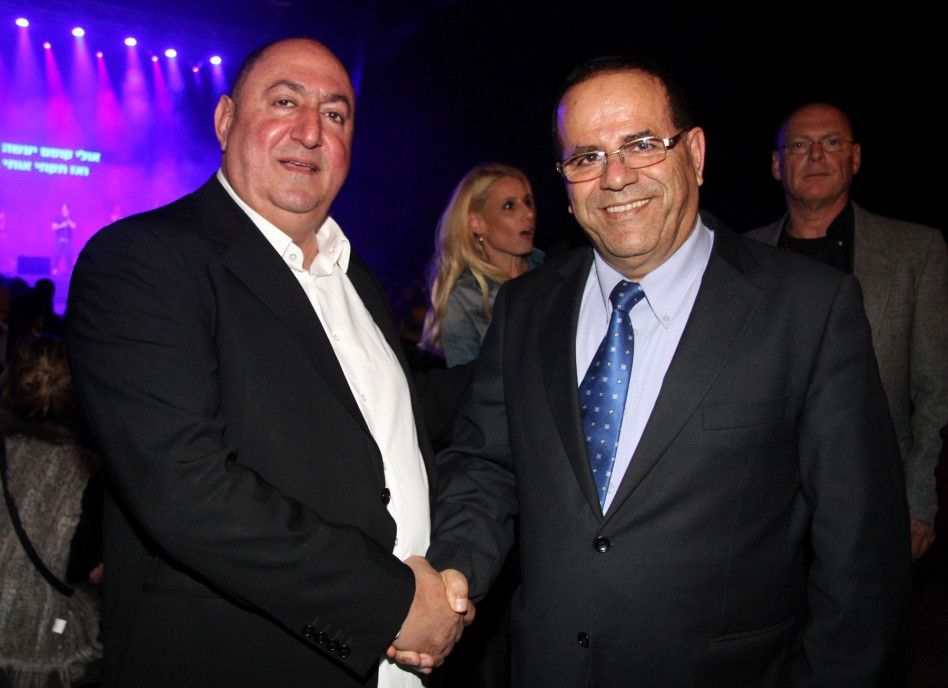 איוב קרא ומשה גולברי (צילום: אסף לב)