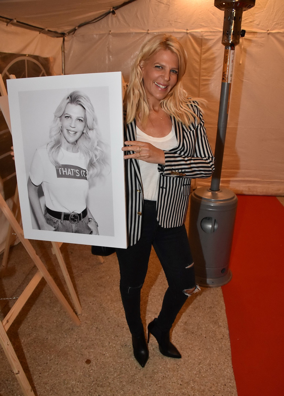 סנדרה והכפילה שלה. (צילום: שי שבירו)