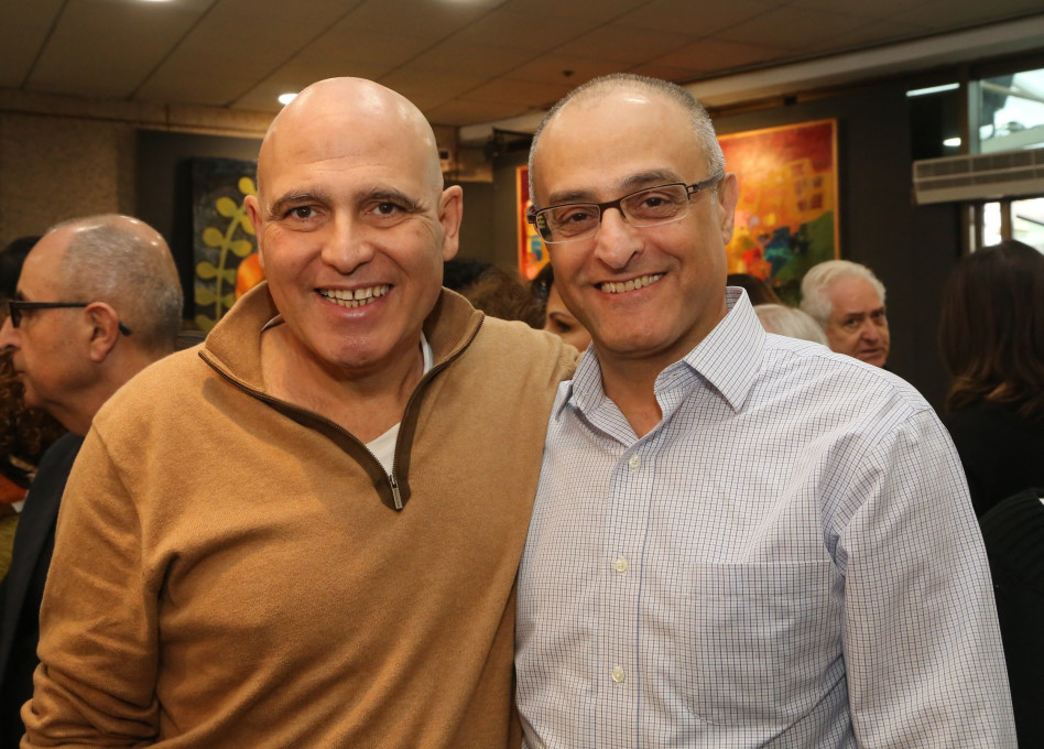 דוד פתאל ודוד מימון (צילום: סיון פרג')