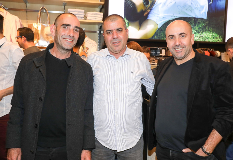 סרג' דרעי, יוסי אזריאל ומישל תמיר (צילום: רפי דלויה)