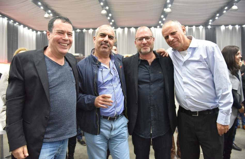 דב מורן, פז הירשמן, סאמי סעדי וינקי מרגלית (צילום: יח"צ)