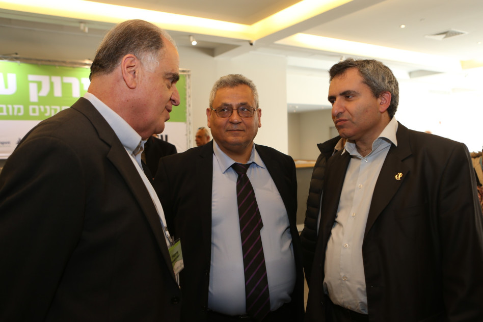 זאב אלקין, חיים אלוש, אבי ברנמילר (צילום: אריאל נוי מדיה גרופ)