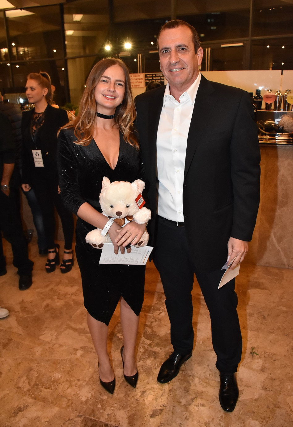 איל וולדמן וז'אן בן אהרון (צילום: אביב חופי)