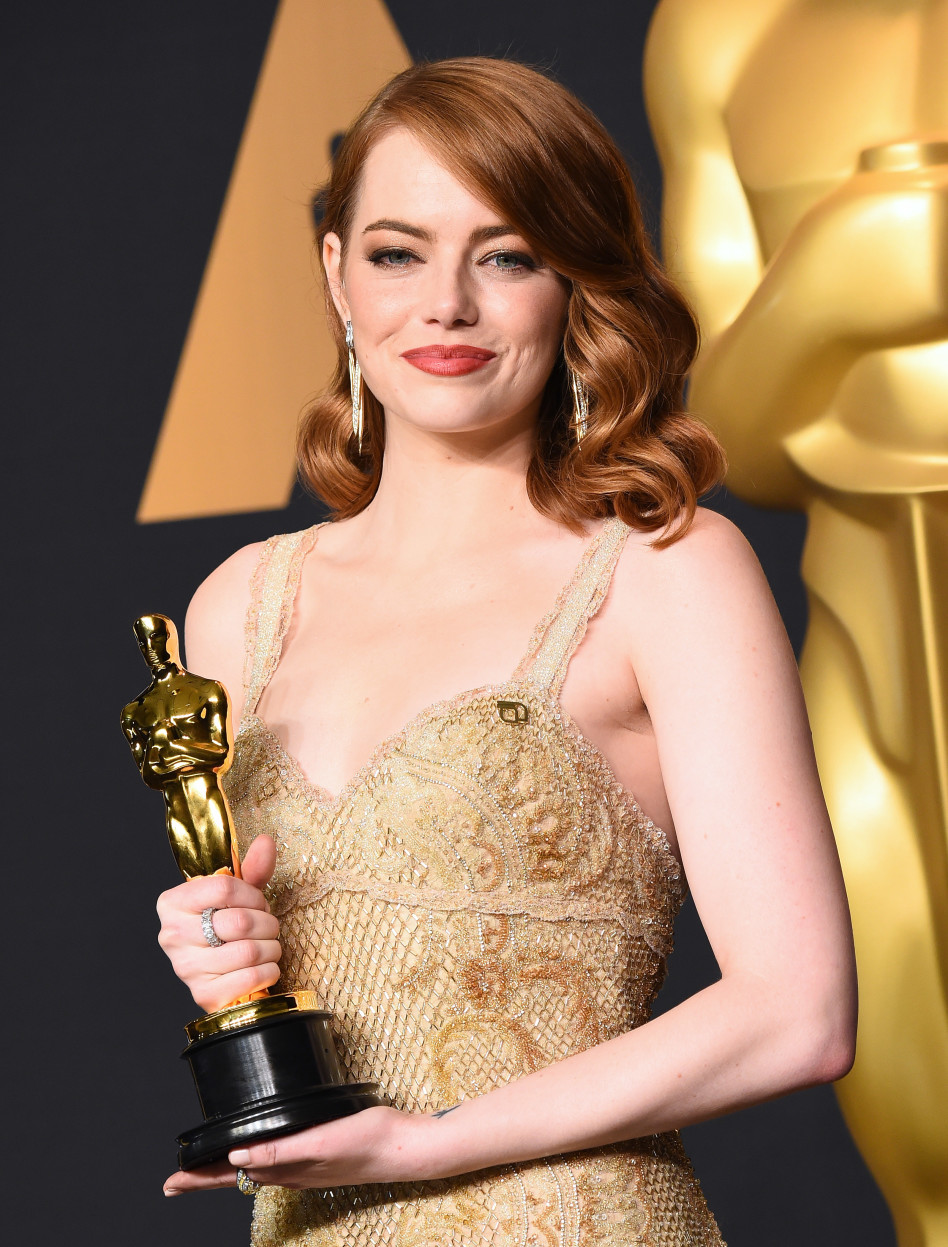 הזוכה הגדולה. אמה סטון