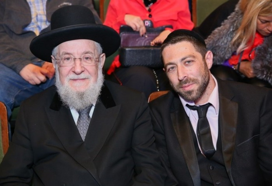 ישראל שיינפלד וישראל מאיר לאו (צילום: חיים טויטו)