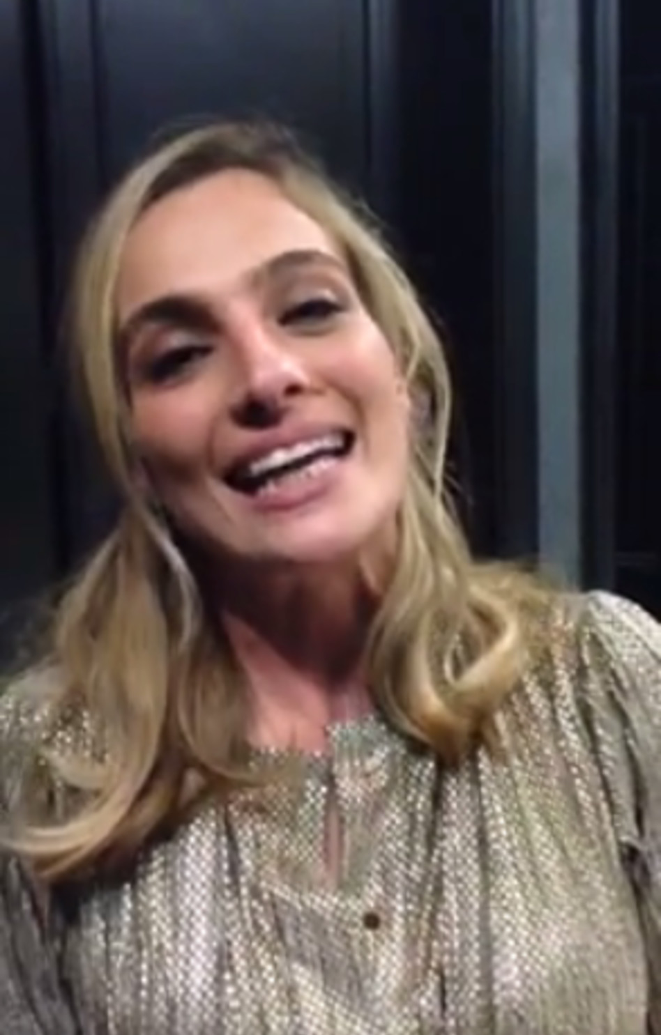 אוהבת את אוחנה. אילנית לוי (צילום: צילום מסך)