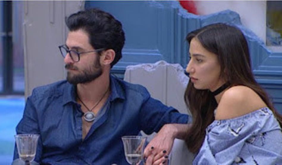 ומה עומר חושב? שני גולדשטיין ועומר גורדון (צילום: צילום מסך)