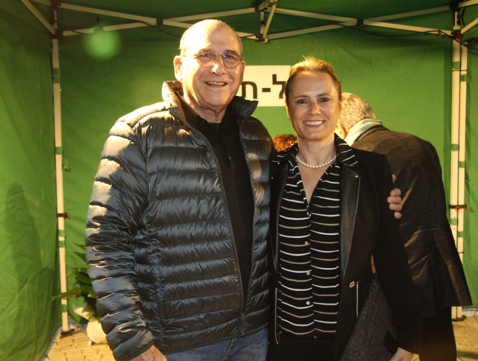 שרית זאבי וגד זאבי (צילום: יעל אילן ואסף לב)
