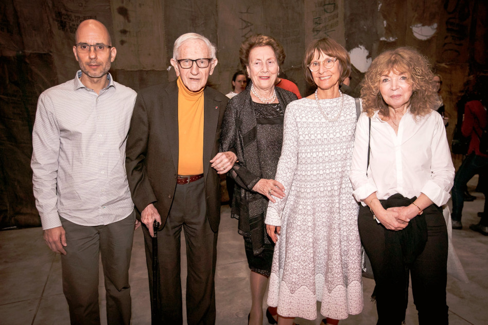 מיכל שוורץ, ורד דרנגר, רות רפפורט, מיכאל סלע וגד אשר (צילום: תומר פלוטין)