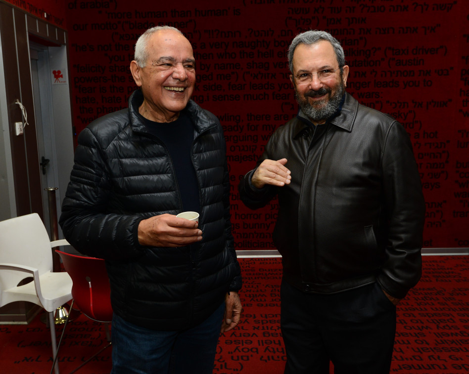 אהוד וברק ודן חלוץ (צילום: דוד וינוקור)