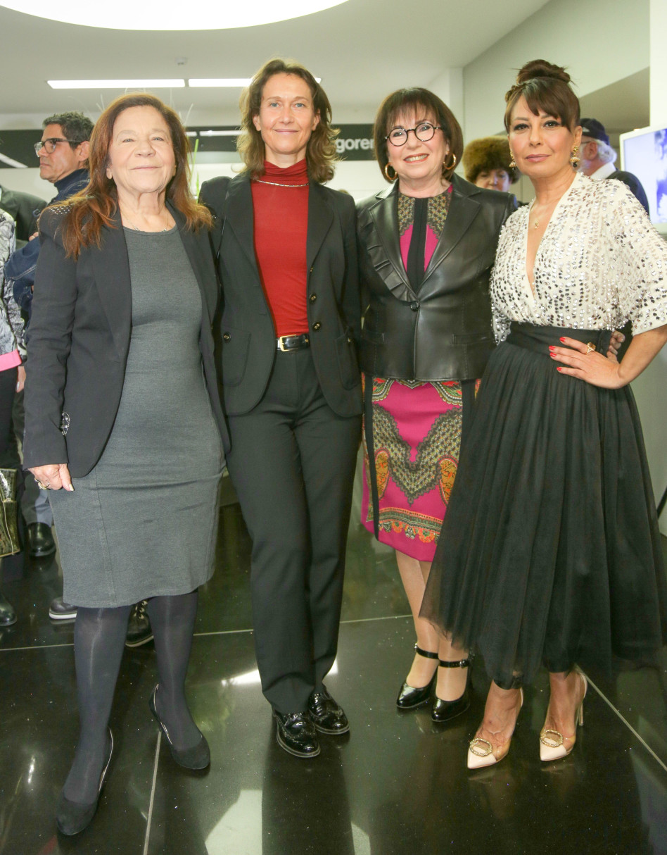 אוולין הגואל, נילי ברק- פריאל, ברברה שוסניק ויפית גרינברג 