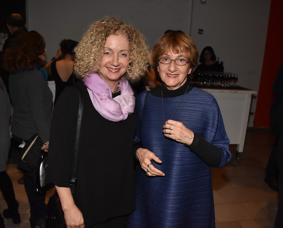 סוזאן לנדאו ולנה קריינדלין (צילום: אביב חופי)