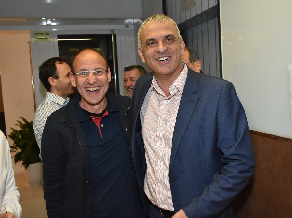 משה כחלון וגיל שרון