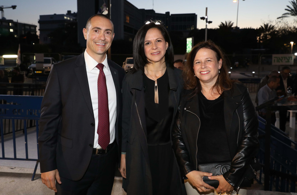 יעל אנדורן, יפעת גוריון ואודי דאהן (צילום: רונן מכלב)