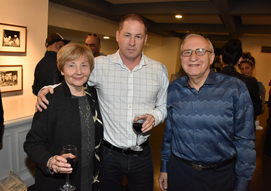 בן שניידרמן, דן תדמור והלן שריד (צילום: אביב חופי)