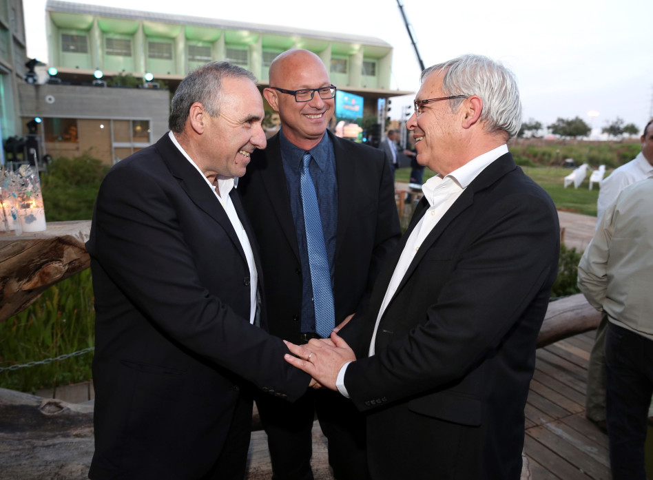 אריאל קפון, דורון ספיר ומשה קפלינסקי (צילום: אלירן אביטל)