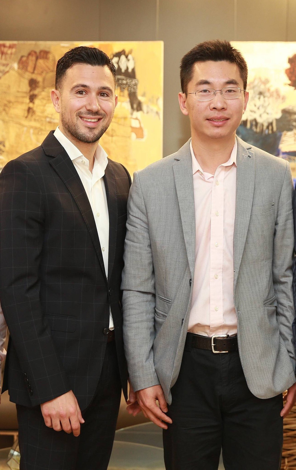 וואן טינג ומשה מויאל (צילום: יח"צ)