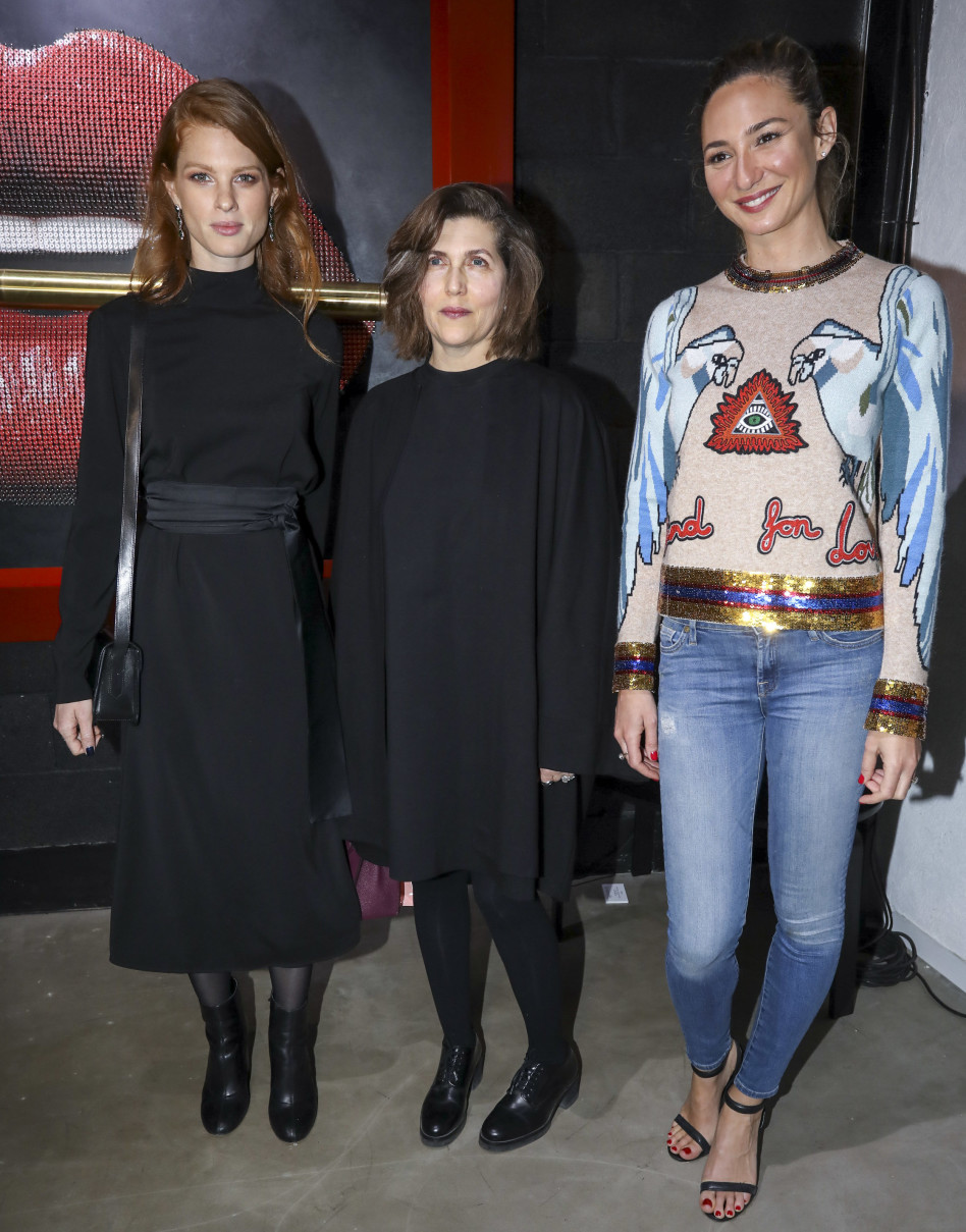 שלישייה. מיכל אנסקי, קרן מור ויובל שרף