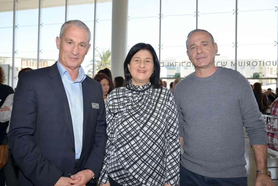 יוסי ויליגר, סמדר ברבר צדיק ואביגדור אבני (צילום: תמר מצפי)