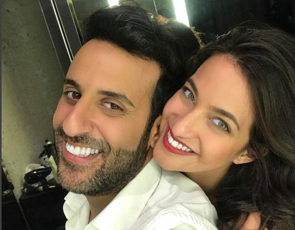 זוג משמיים. אהרון ונטלי לוי (צילום: אינסטגרם)