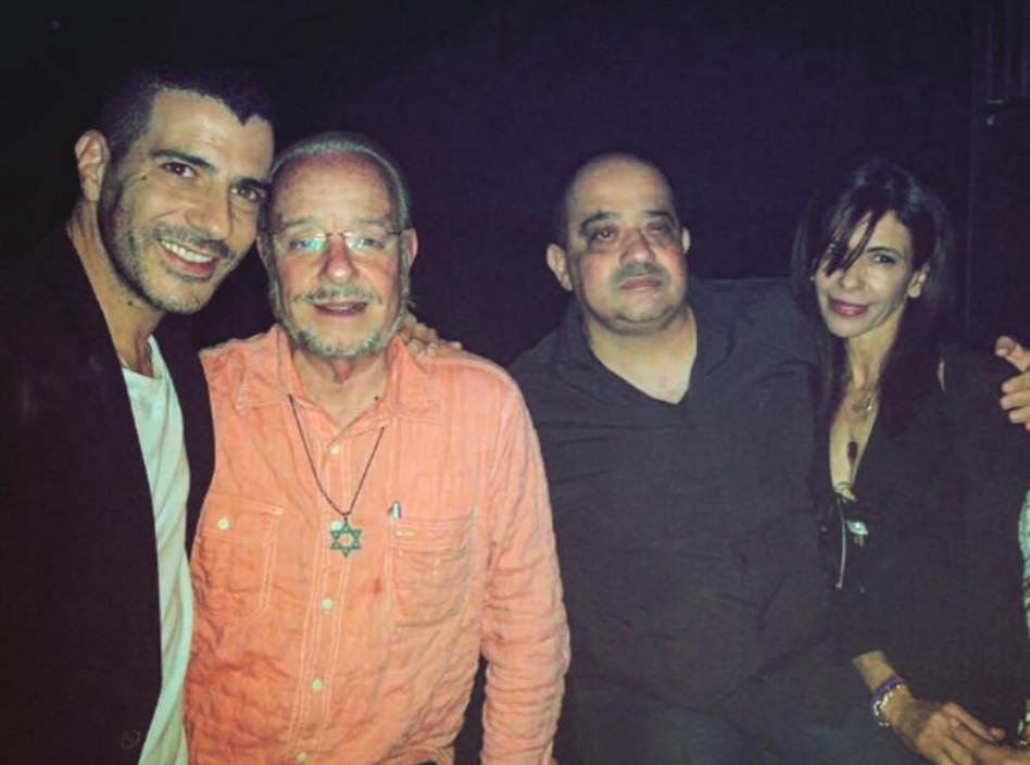 שרון גל ומשפחת אזריה (צילום: אינסטגרם)