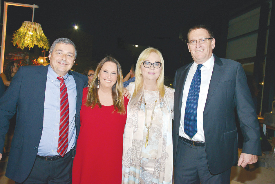 עודד ערן, אורית לרר, שרי אריסון, ואריק פינטו. צילום: תמר מצפי 