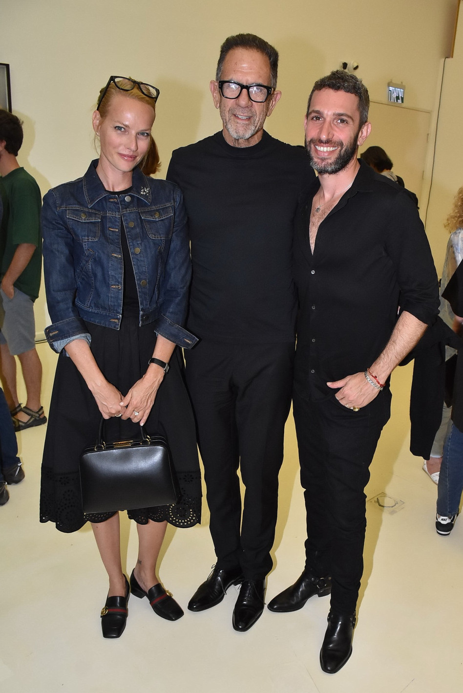 שלומי שבן, יגאלה אהובי וגלית גוטמן. צילום: אביב חופי