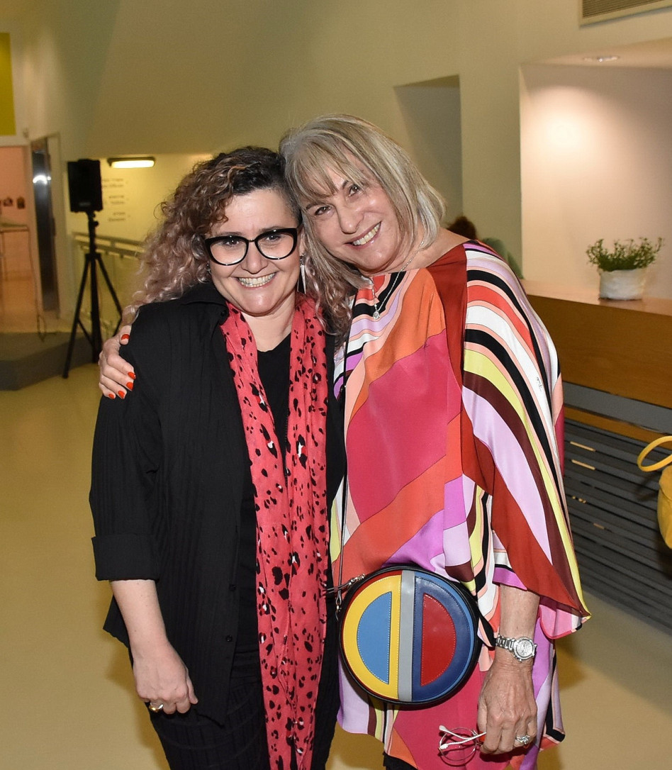 דליה פרשקר ואיה לוריא. צילום: אביב חופי