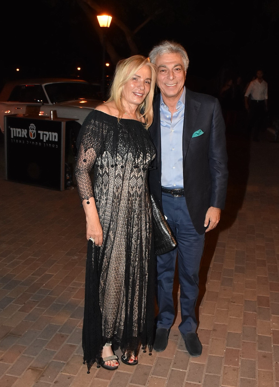 ראובן שפונגין ואורלי שרם