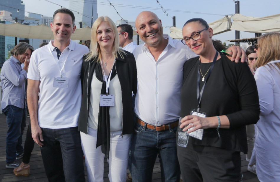 שלי פלדמן, אלירן ברדוגו, רונית בן בסט וארז אלמוגי (צילום: שי שבירו)