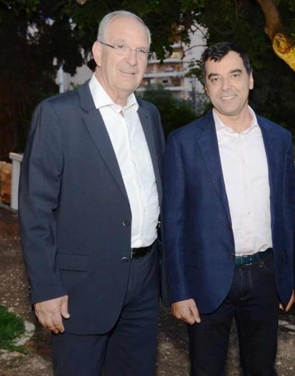 אמנון שעשוע ושמשון הראל (צילום: איתי בלחסן)