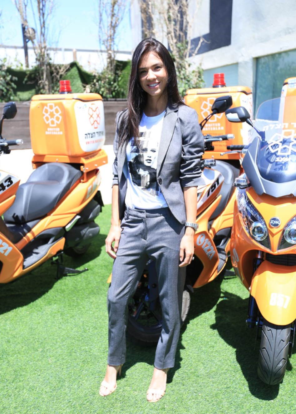 עושה גם הנשמה? רוסלנה רודינה (צילום: באדיבות איחוד הצלה)