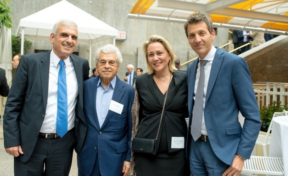 אורי לוין, לילך אשר-טופילסקי, סם דומב ויוסי בכר (צילום: ג'יימס לי)