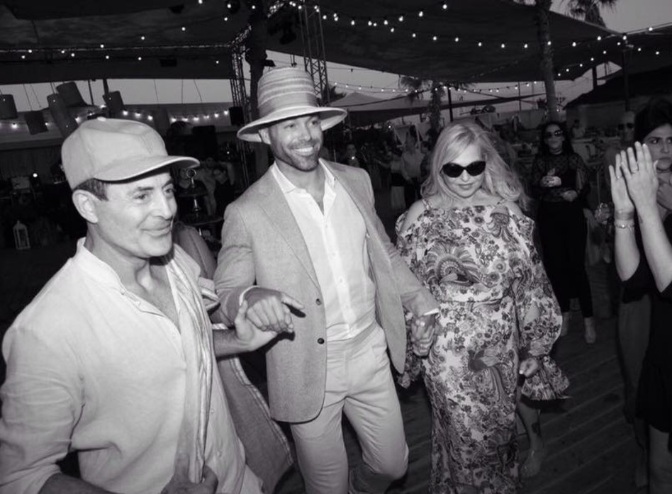 )רונית, דין ומייקל שטרן (צילום: סשה פרילוצקי