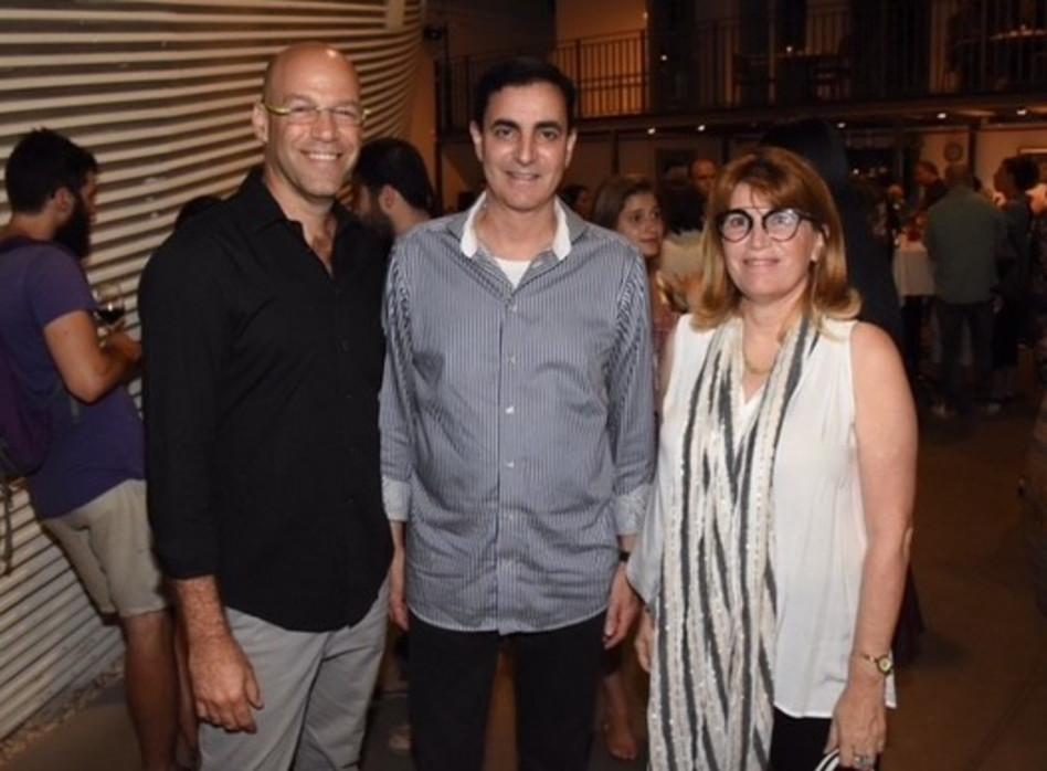 ורד שליו- הורביץ, חיים הורביץ ואורן יצחקי (צילום: אביב חופי)