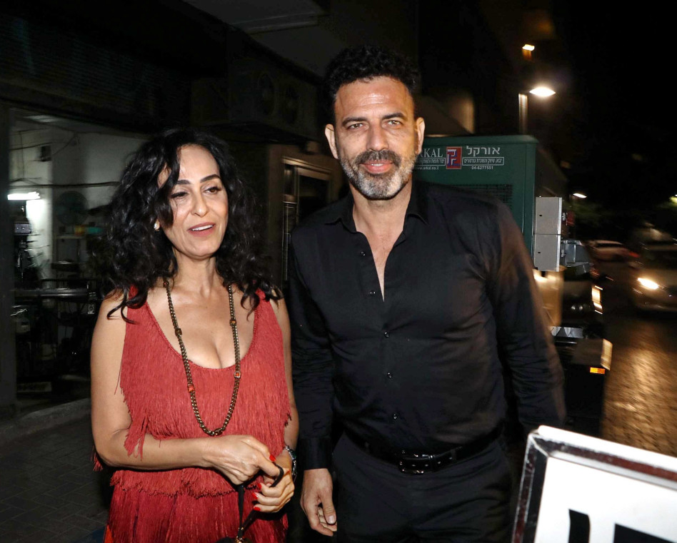 לא נראה שמשהו מפריע להם. צ'רלי בוזגלו וריטה (צילום: אמיר מאירי)