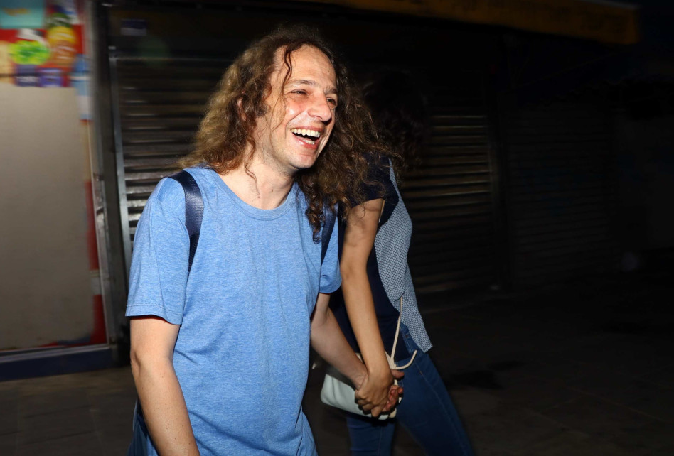 זה לא שיכור? אמיר חצרוני ושירין נופי (צילום: אמיר מאירי)