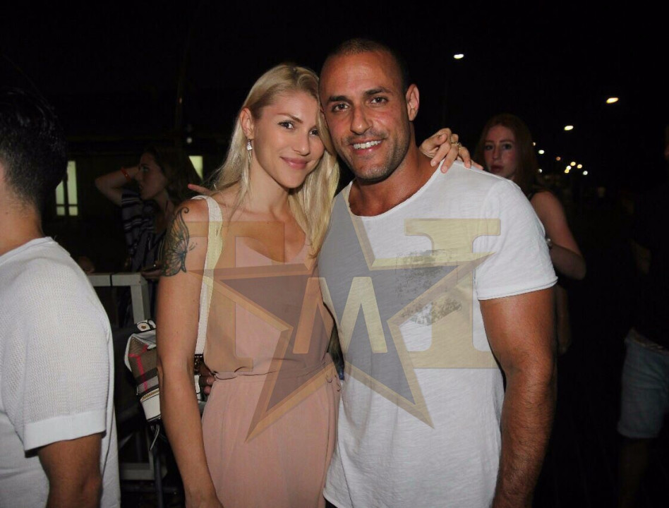 מיטל דה רזון ועידו עוזרי (צילום פרטי)