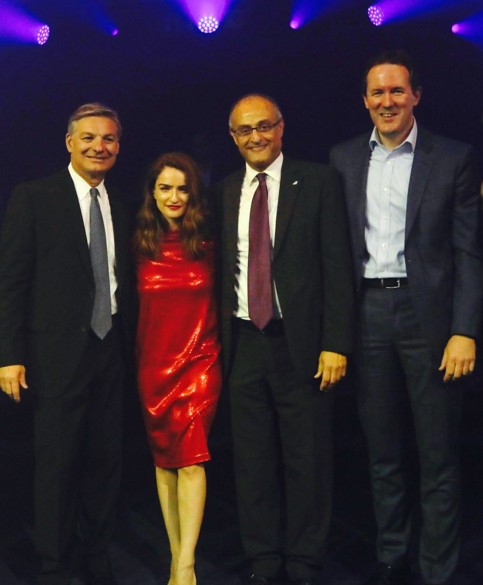 דומיניק הווארד, דוד מימון, אניה בוקשטיין וריי קונור ( צילום: סיון פרג')