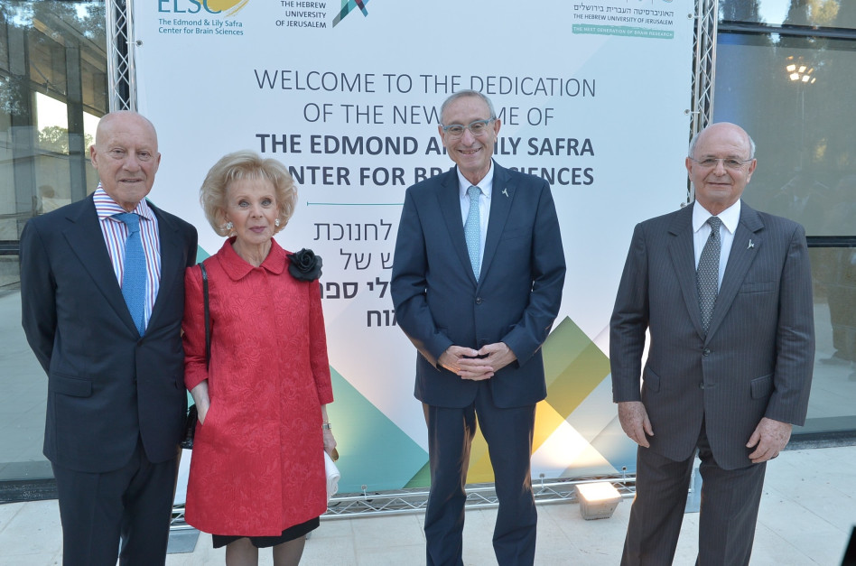 מיקי פדרמן, מנחם בן ששון, לילי ספרא ונורמן פוסטר (צילום: ברונו שרביט)