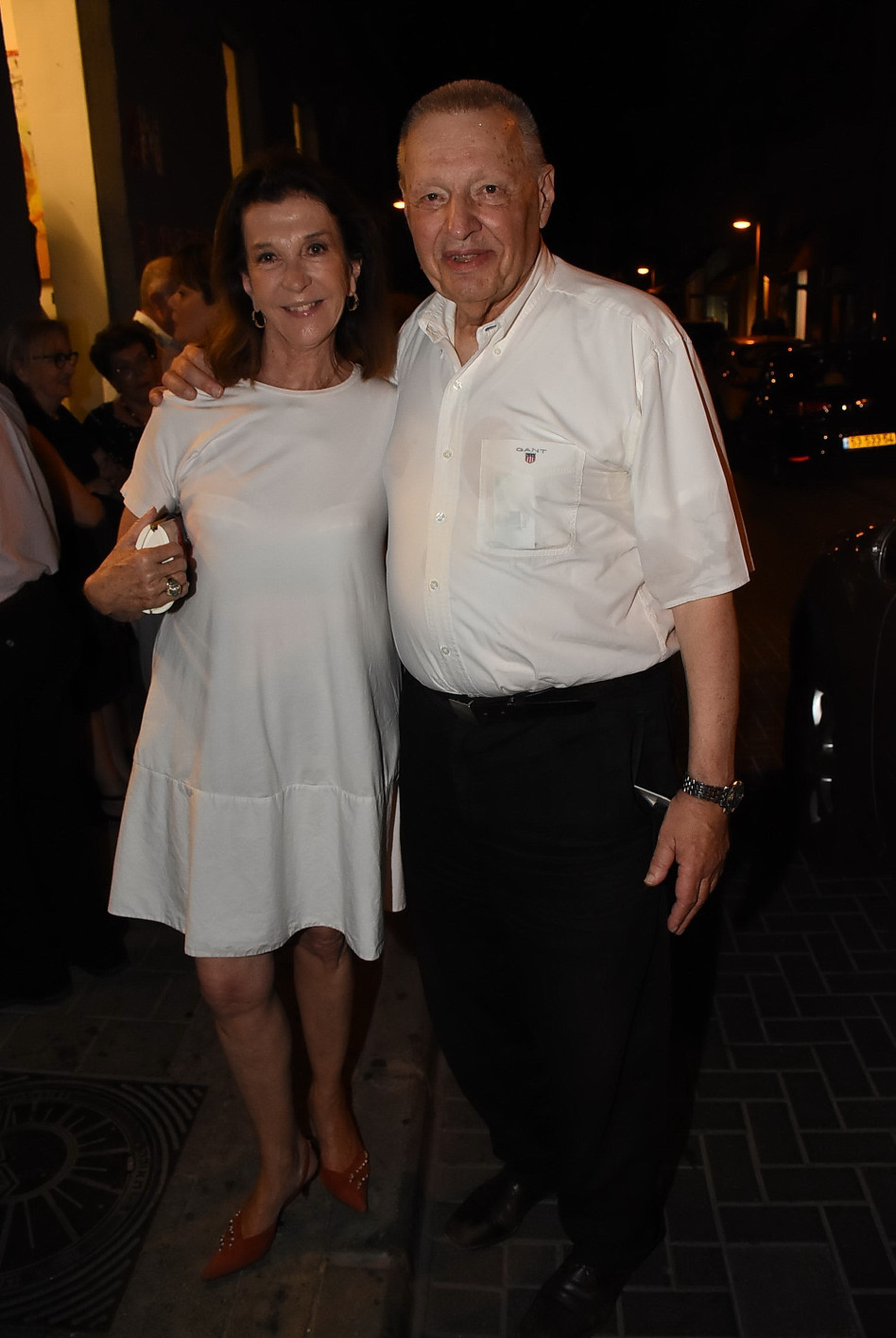 חיליק גוטמן וקלוד בריטמן (צילום: אביב חופי)