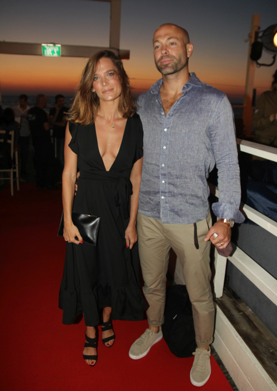  אין יותר רומנטי מזה. דנה פרידר, דין שטרן (צילום: אור גפן)