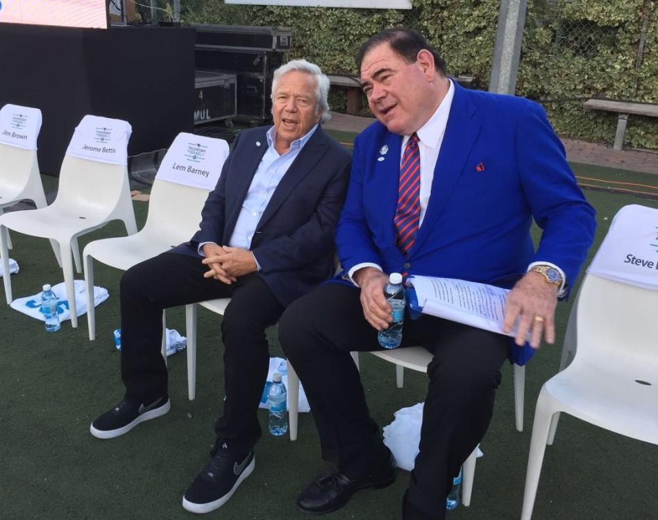 דיוויד בייקר ובוב קראפט (צילום: דסי שטרן)