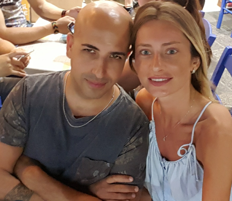 מתוקים. חזי דין והלן בארי (צילום: צילום פרטי)