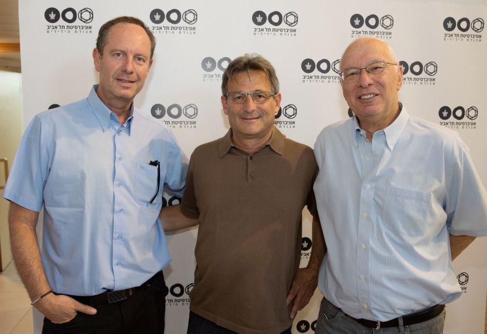 חיים כצמן, דורי סגל ואופיר פינס (צילום: איציק בירן)