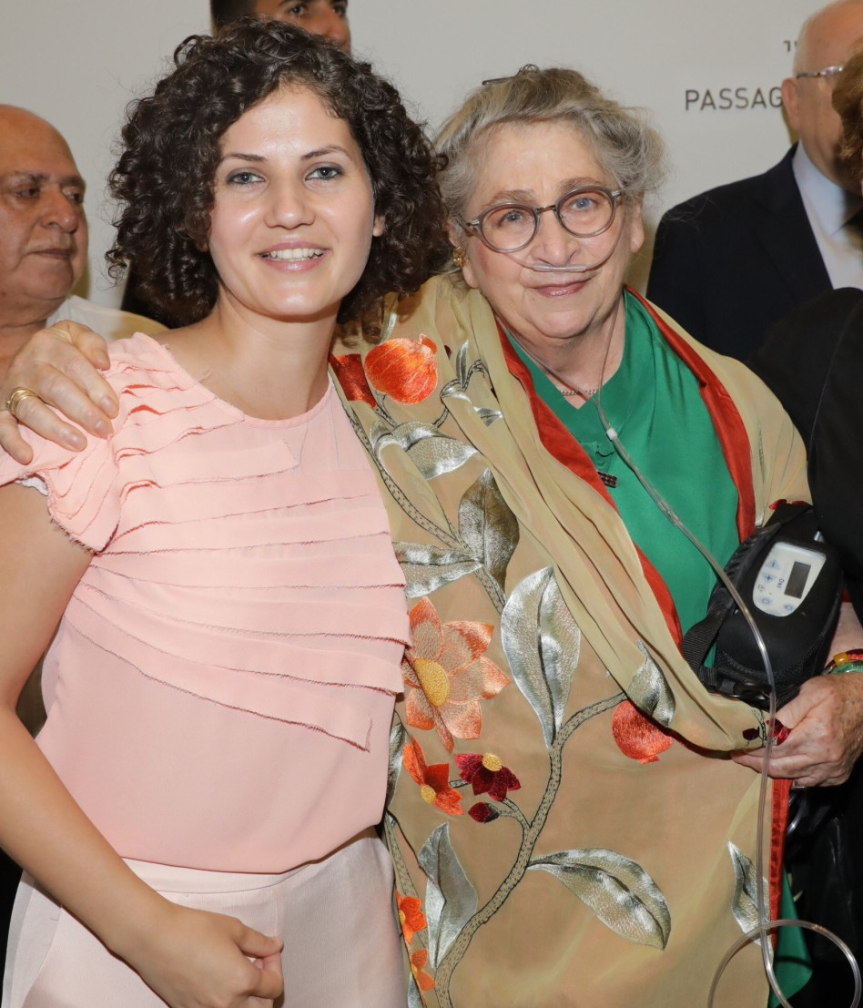 נחמה ריבלין ופאטמה שנאן