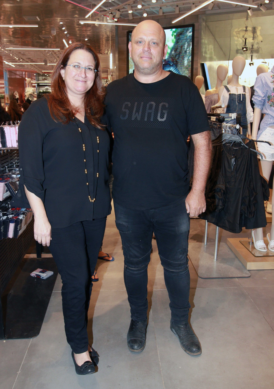 אלי ברקוביץ' ודנה עזריאלי (צילום: ענת מוסברג)