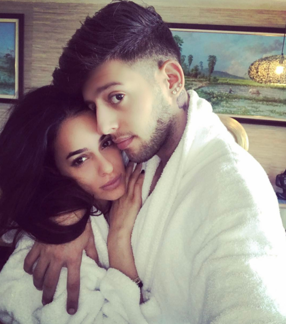 בן אל תבורי ואורטל עמר (צילום: אינסטגרם)