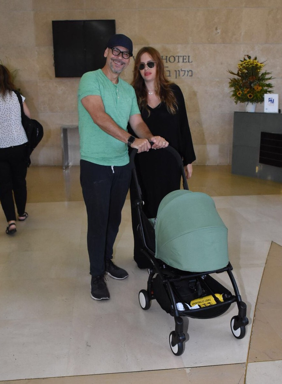 ירוק זה הצבע. רמי ואלכס קליינשטיין (צילום: אביב חופי)